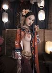 推特女神@鈦合金TiTi之高端頂級攝影系列 滿清服飾