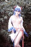萌新推特00後露臉美少女▌白莉愛吃巧克力▌超色情Cos甘雨粉嫩凸激乳粒 嬌艷欲體粉嫩白虎色氣滿滿