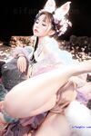 極品Cos爆機少女【喵小吉】九月新作《荷花池》古裝嬌俏美女 超干凈美鮑 高清