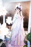 極品Cos爆機少女【喵小吉】九月新作《荷花池》古裝嬌俏美女 超干凈美鮑 高清