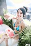 隱藏版瘋狂抖奶『俄羅斯公主』超性感比基尼 最後還是脫光光 濕身後的性感 高清[JVID]