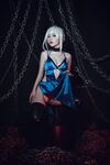 高端ACG業界女神爆機少女▌喵小吉▌Fatel Stay night黑呆 盡情欣賞嬌艷肉體