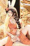 高端ACG業界極品女神爆機少女▌喵小吉▌雙子 天竺少女 猶如墮落在凡間的仙女無可挑剔