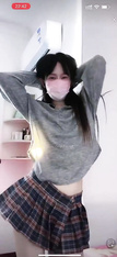 抖音網紅舞姬@寧向(向向) 會員群大尺度裸舞 (35)